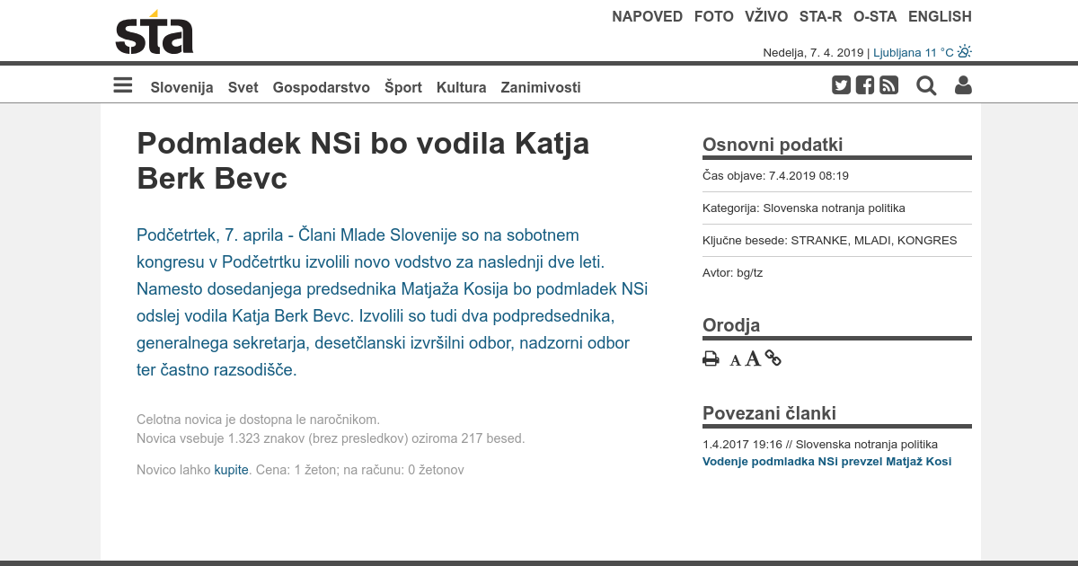 Podmladek Nsi Bo Vodila Katja Berk Bevc Podčetrtek 